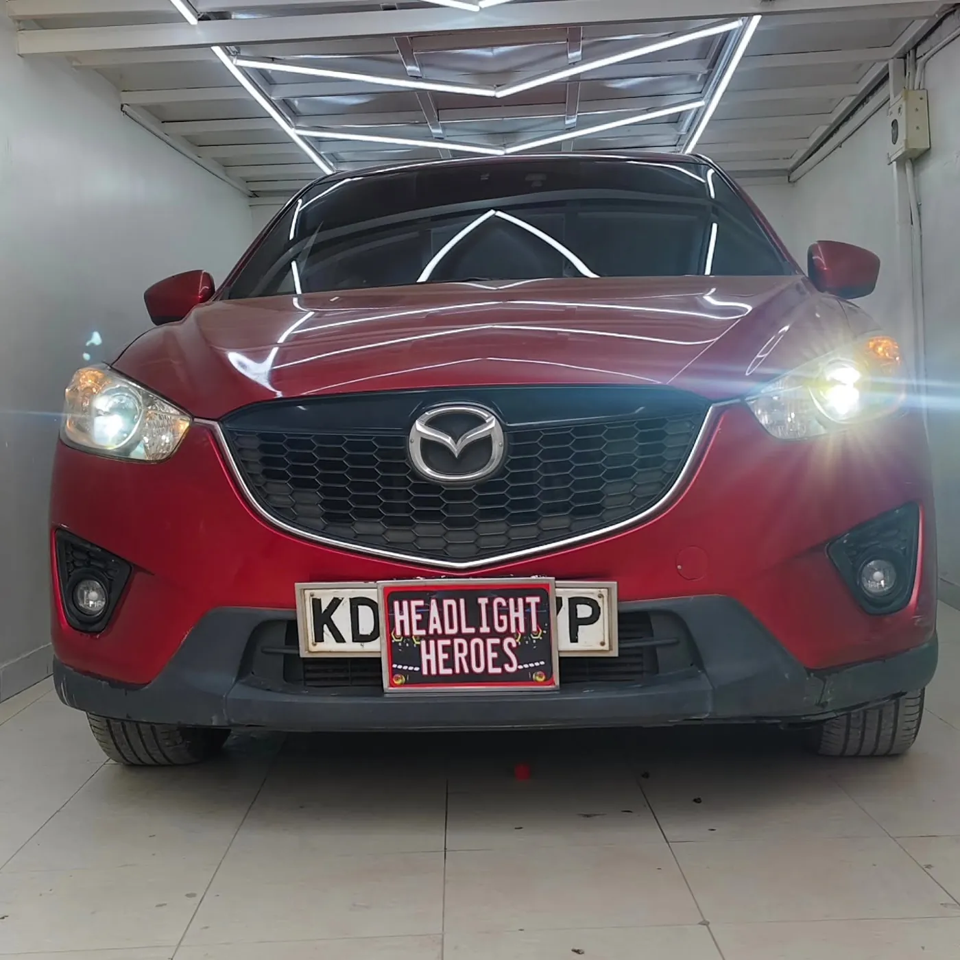 Mazda CX-5 in the bay